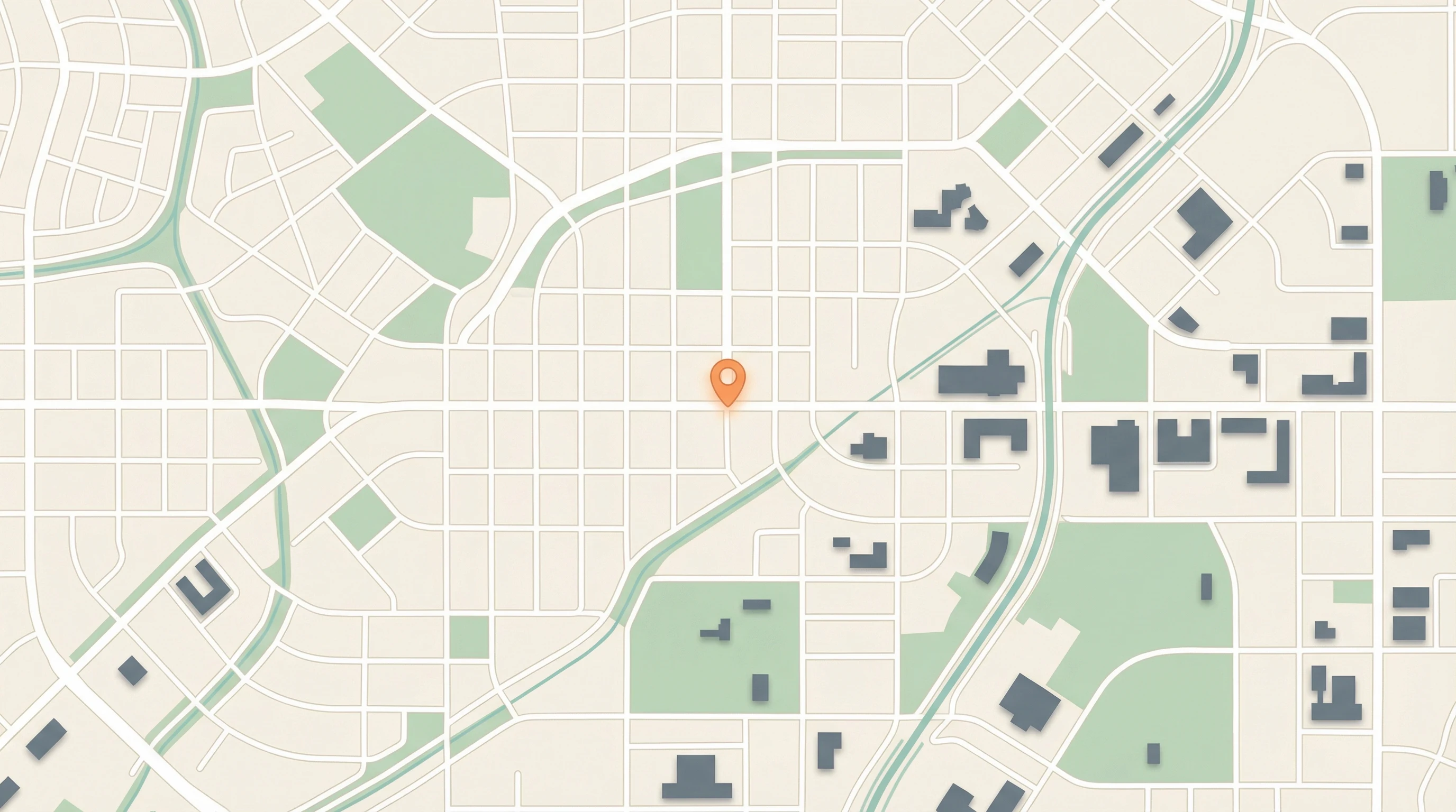 Stylized approximate neighborhood map for Kakadeo, Kanpur with a highlighted area pin.